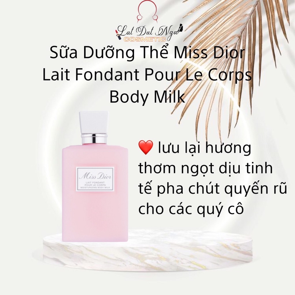 Chi tiết với hơn 51 về dior lait pour le corps cdgdbentreeduvn #19 Chi tiết với hơn 51 về dior lait pour le corps cdgdbentreeduvn